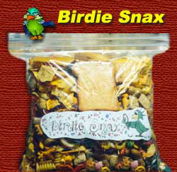 Birdie Snax - made exclusively for Birds & More by Rosie and Dawn!